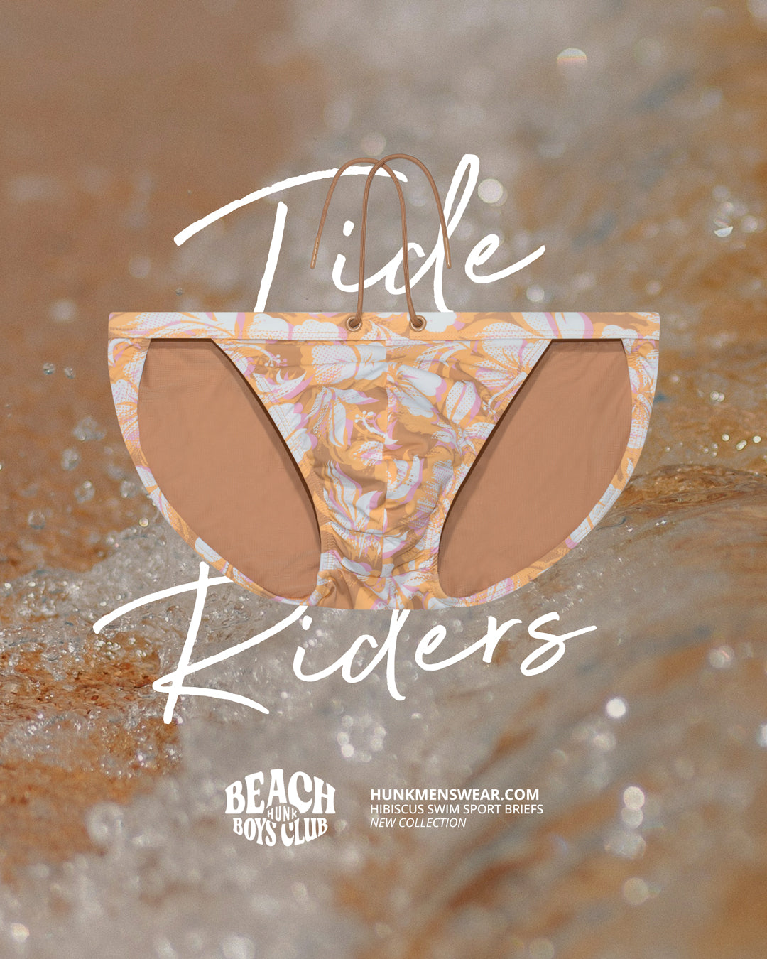 Hibiscus Swim Sport Brief - HUNK Menswear