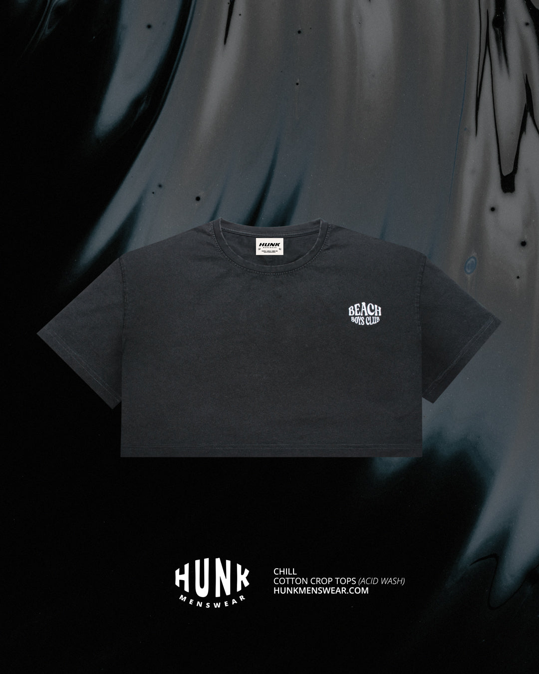 Chill Crop Top - HUNK Menswear