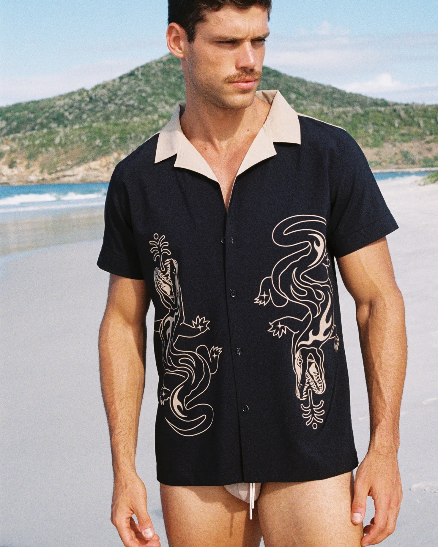Nocturnal Resort Shirt - HUNK Menswear