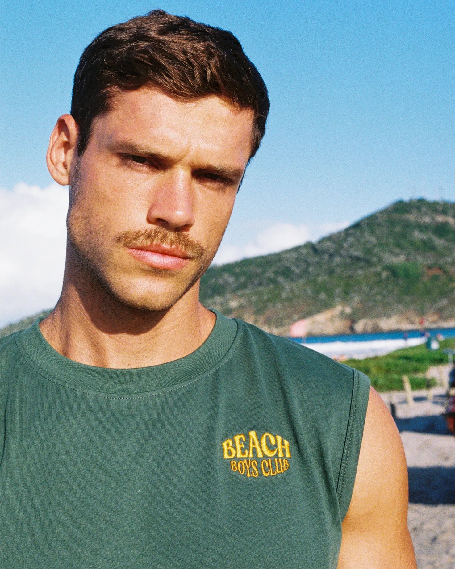 Green Coast Tank Top - HUNK Menswear