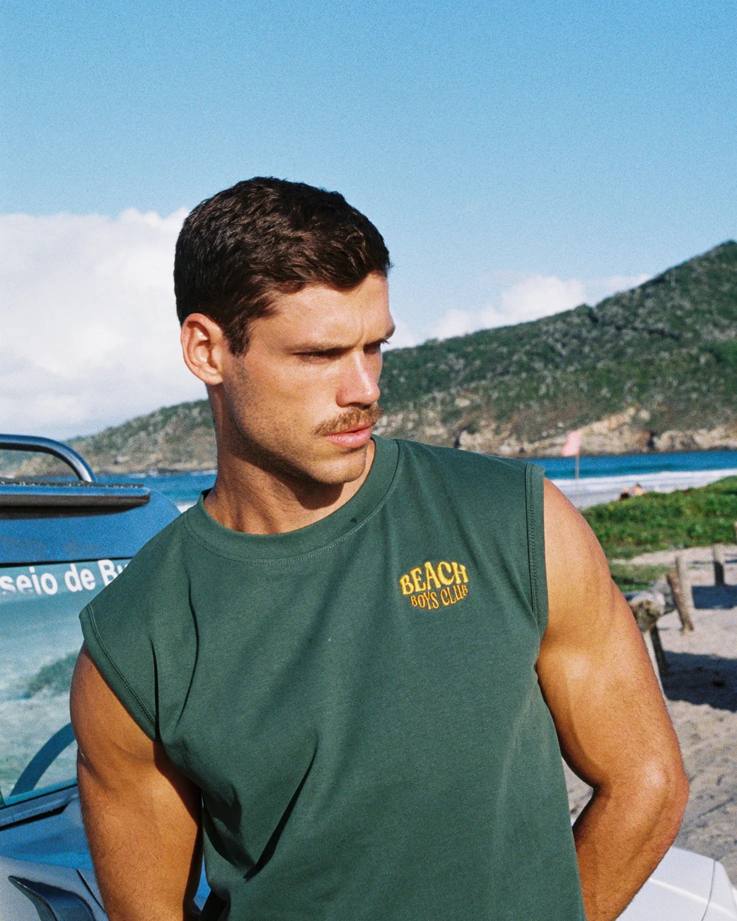 Green Coast Tank Top - HUNK Menswear