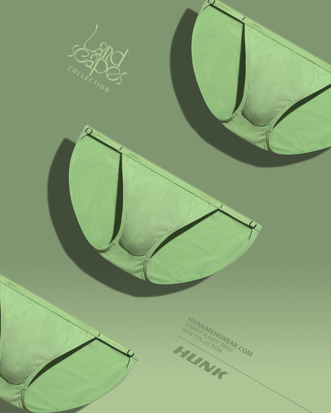 Forest FlexFit Brief - HUNK Menswear