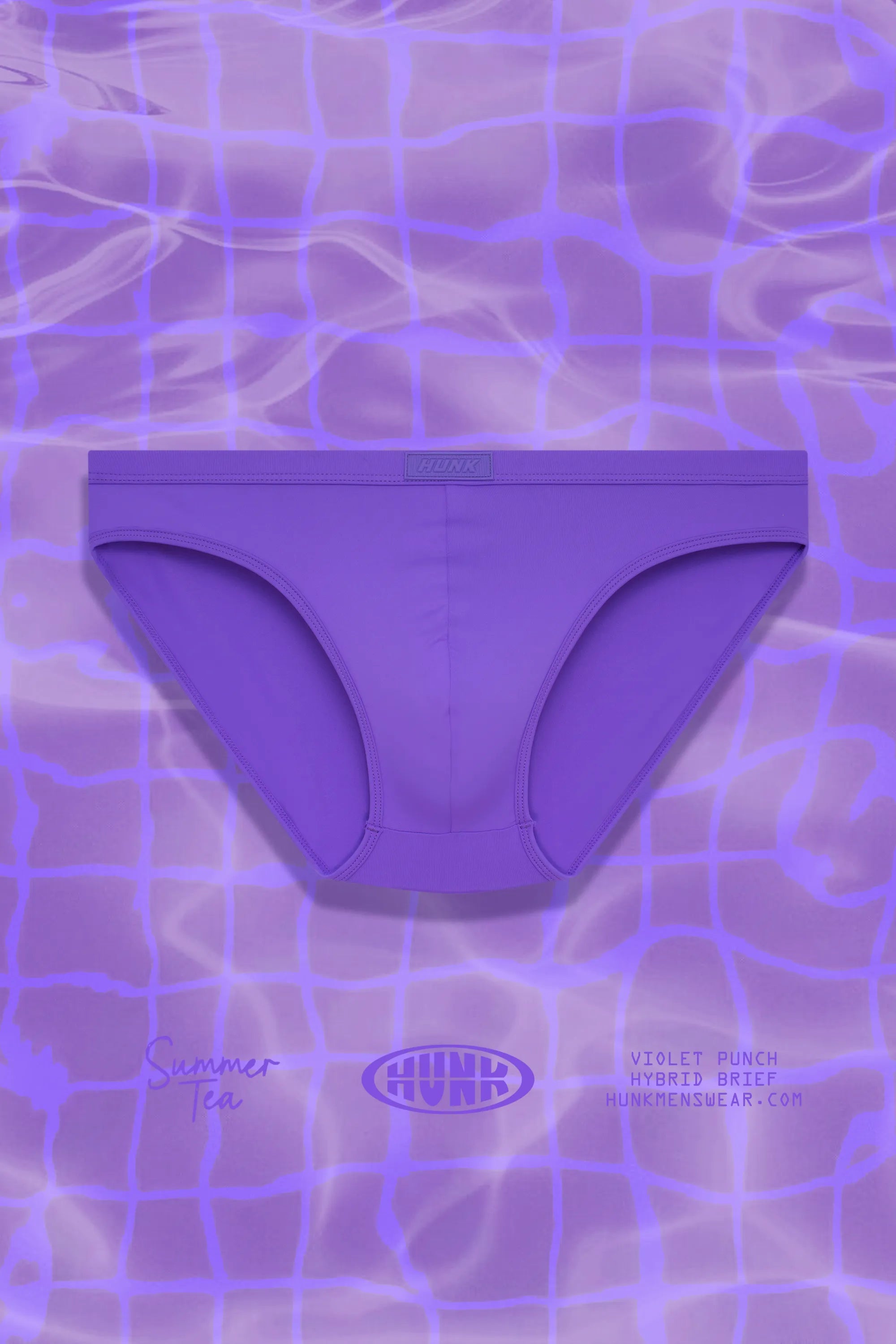 Violet Punch Hybrid Brief