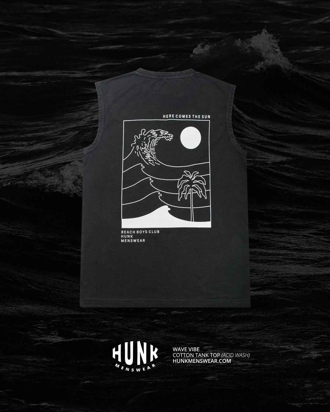 Wave Vibe Tank Top - HUNK Menswear