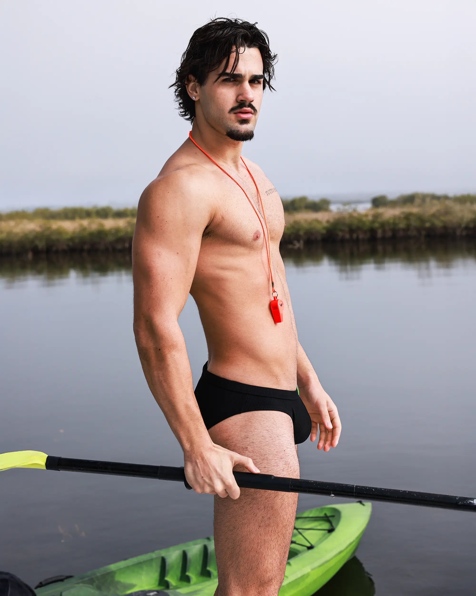 Nightfall Ribbed Swim Brief