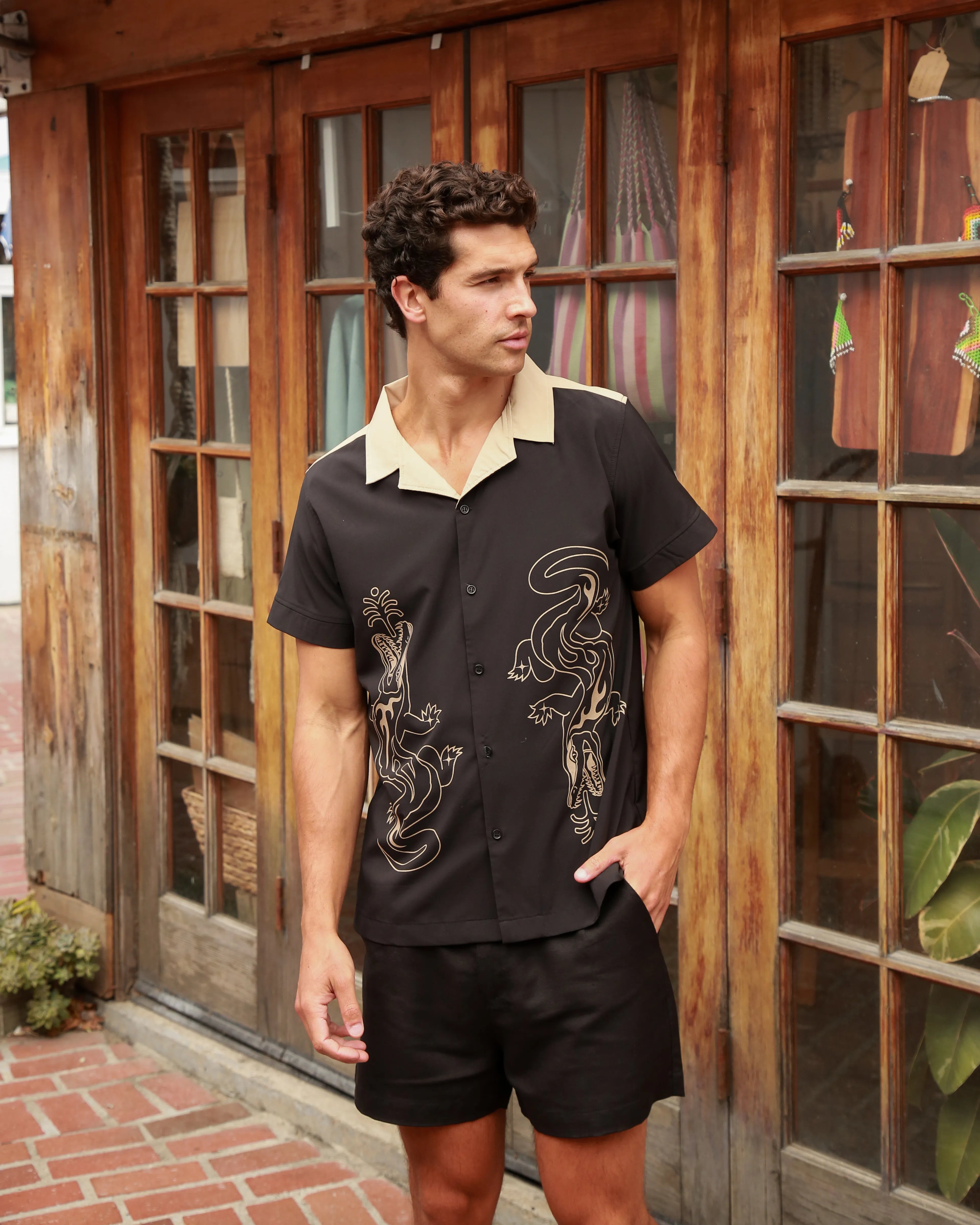 Dusk Linen Short