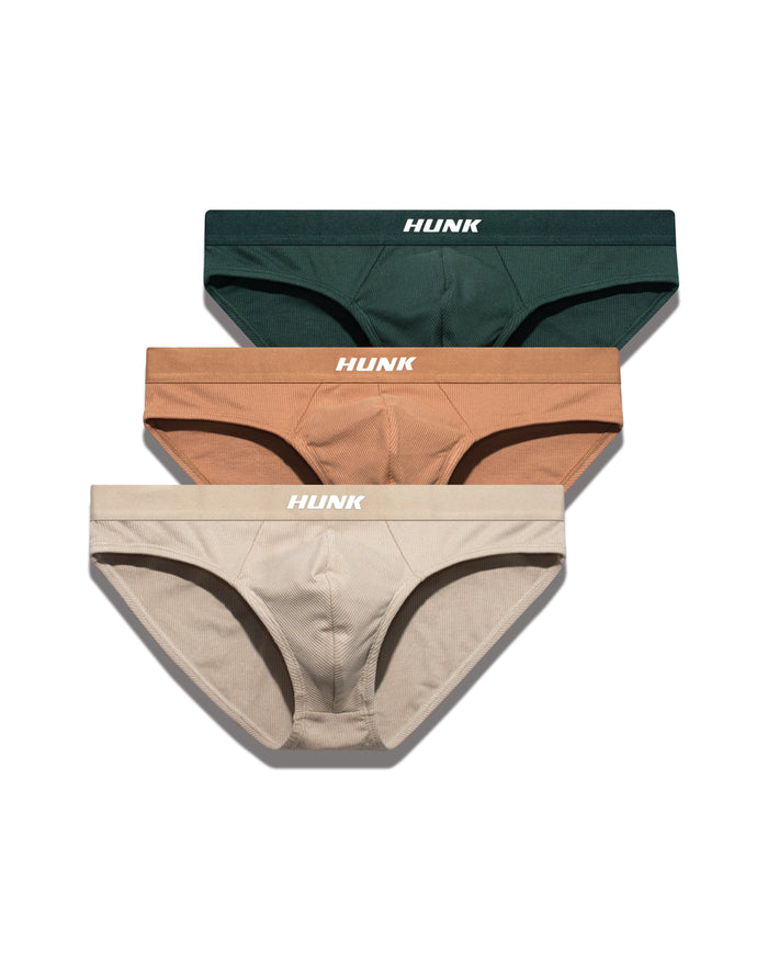 Pack de 3 Slips Woodland - HUNK Menswear