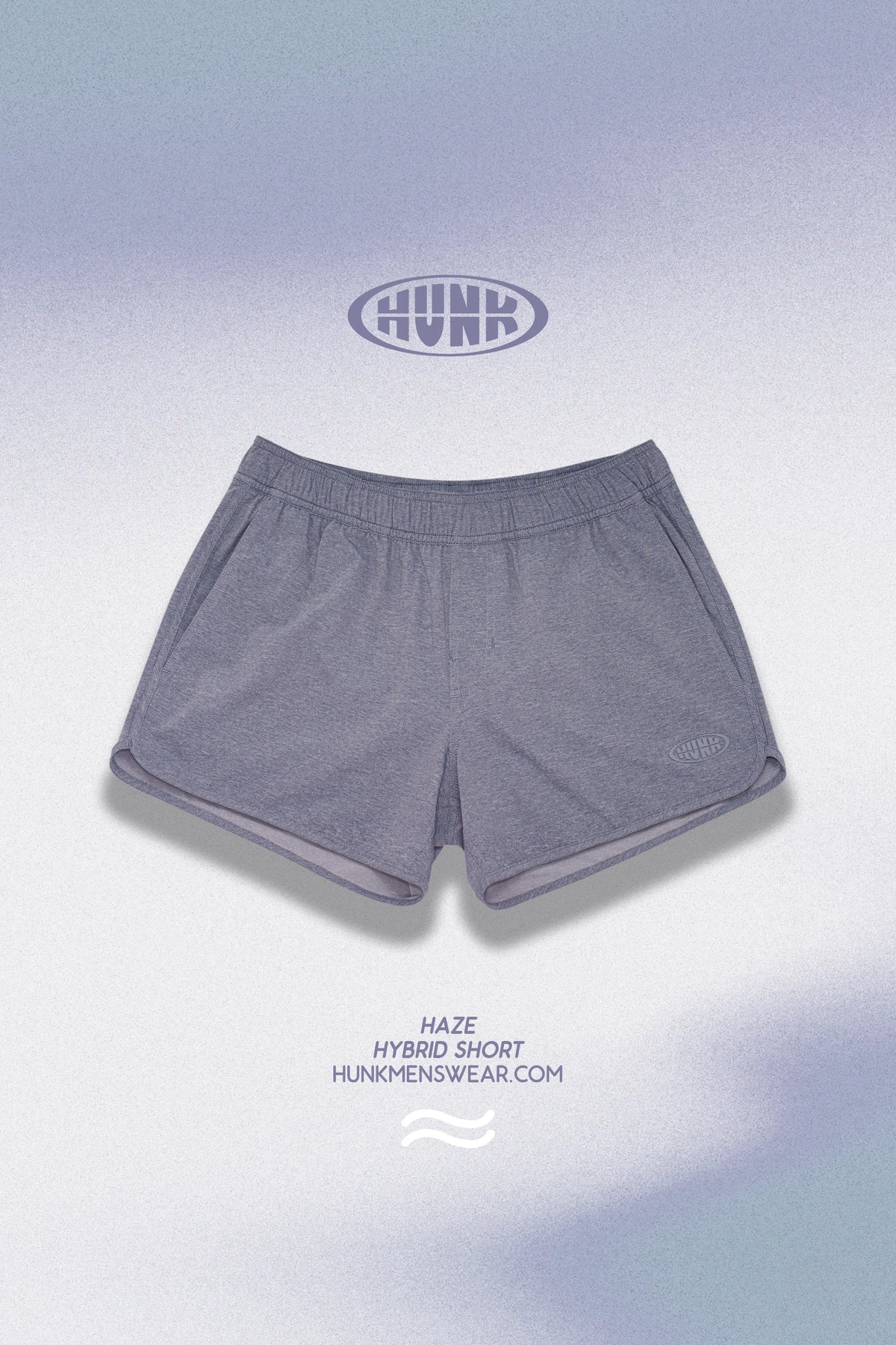Haze 3" Hybrid Short - haze colourway