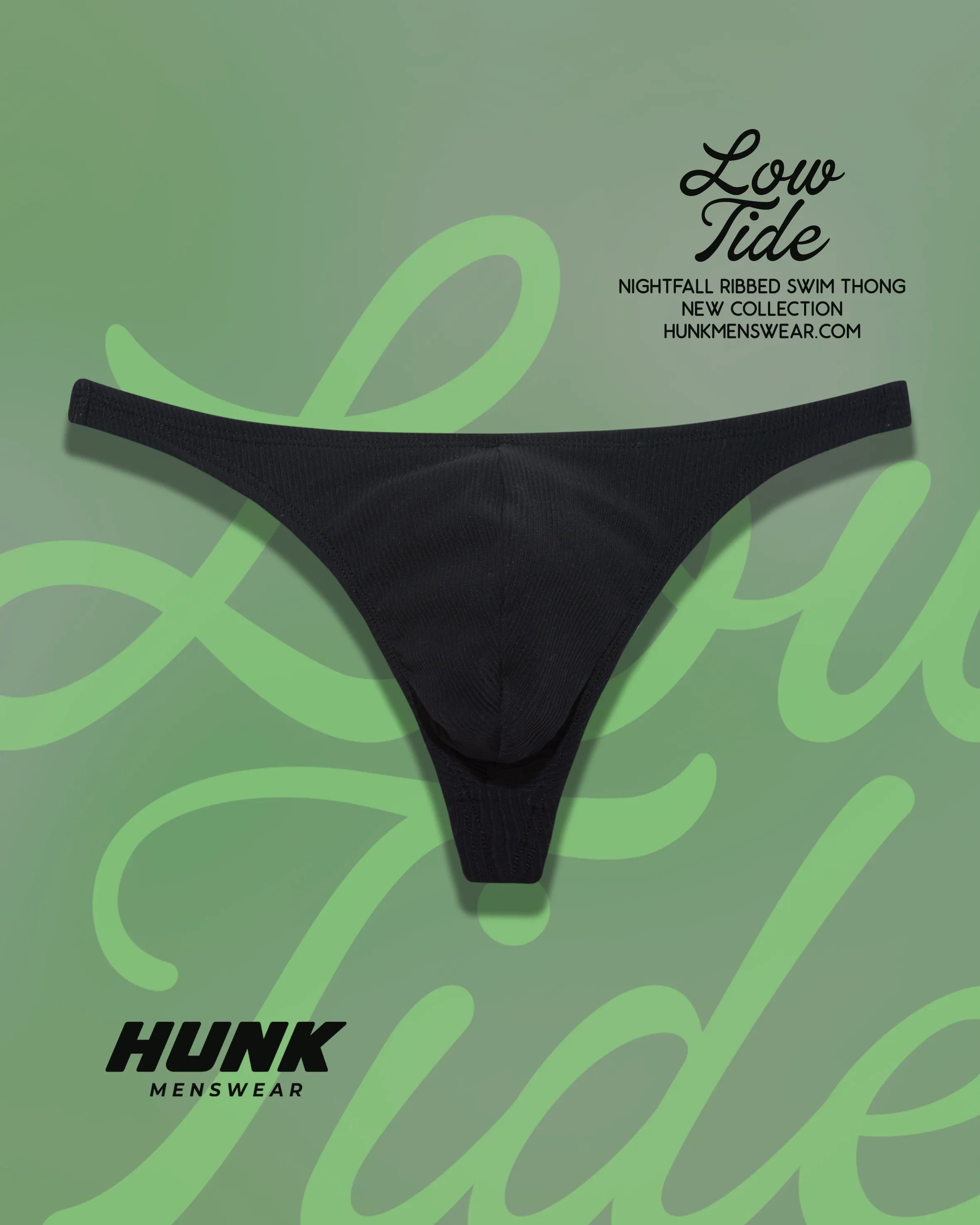 Nightfall Ribbed Swim Thong